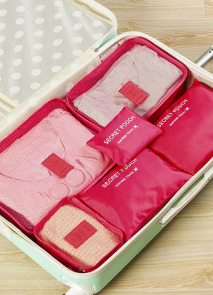 Durable Waterproof Nylon Packing Cube Travel Organizer Bag