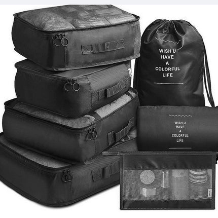 Travel Organizer Set – Waterproof Luggage Packing Cubes
