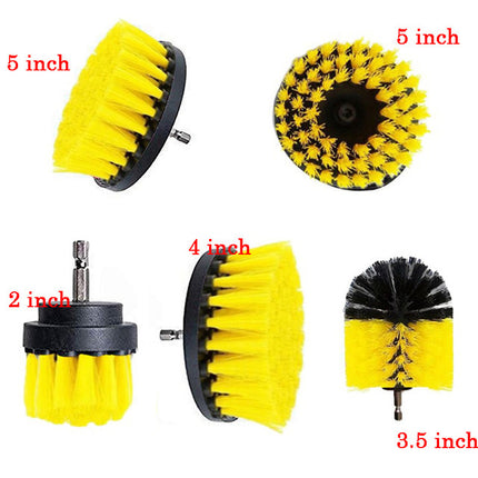 Clean Kitchen Floor, Multifunctional Electric Drill Brush For Automobile
