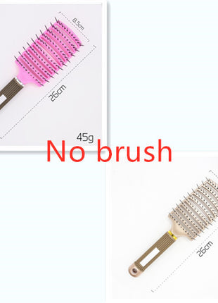 Hairbrush Anti Klit Brushy Haarborstel Women Detangler Hair Brush Bristle Nylon Scalp Massage  Teaser Hair Brush Comb