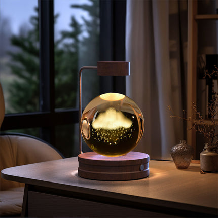 Cosmic Dinosaur Crystal Ball USB Night Light Lamp