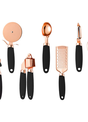 Kitchen Household Peeler Gadget Copper Plating Set