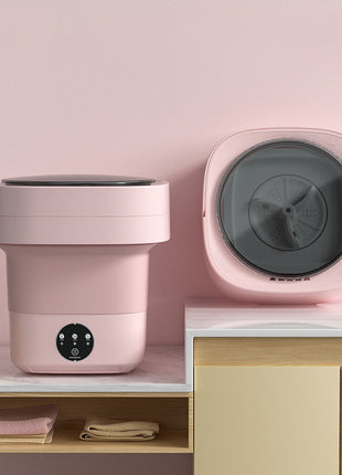 Mini Foldable Washing Machine Portable Mini Socks Underwear Panties Washing Machine Big Capacity 3 Models With Spinning Dry Gadgets