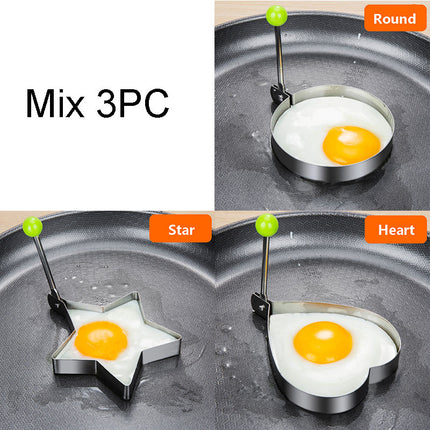 Stainless Steel Egg Mold for Perfect Fried Eggs