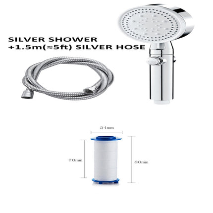 High-Pressure Shower Head with Large Water Flow