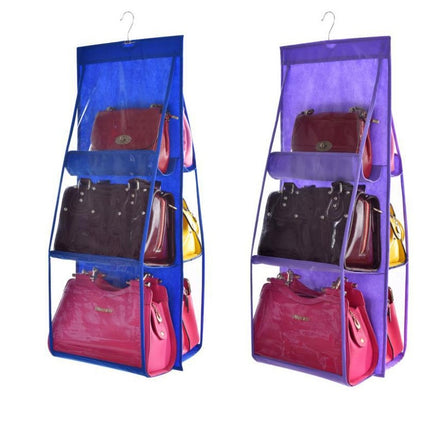 Hanging Handbag Organizer – Dustproof Closet Storage Rack