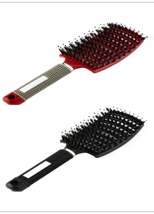 Hairbrush Anti Klit Brushy Haarborstel Women Detangler Hair Brush Bristle Nylon Scalp Massage  Teaser Hair Brush Comb