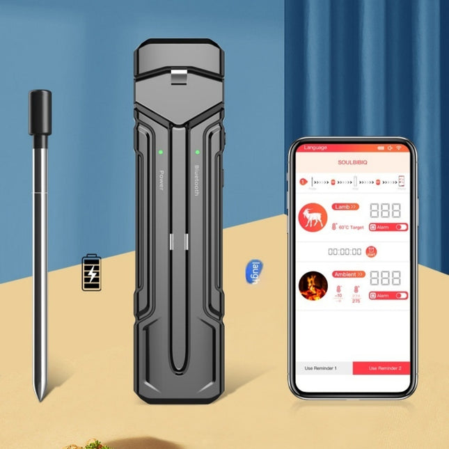 Wireless Digital Oven Thermometer for Accurate Cooking