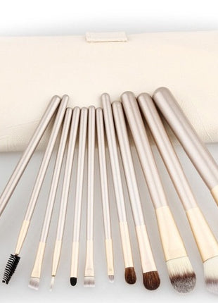 Spot Detonating 121824, White Make-up, White Make-up Brush, 24 Make-up And Brush Suits For Portable Beauty And Makeup Tools