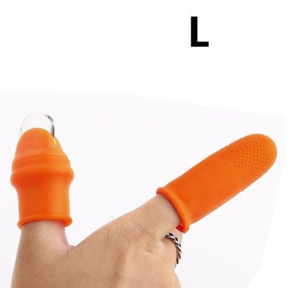 Silicone Thumb Knife Finger Protector for Garden Cutting