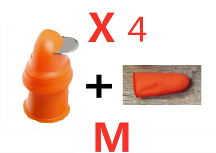 Silicone Thumb Knife Finger Protector for Garden Cutting