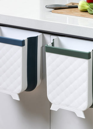 Kitchen folding trash can