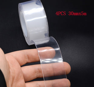 Reusable Nano Gel Tape – Double-Sided Washable Adhesive Strip