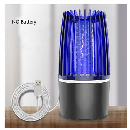 USB Rechargeable Mosquito Killer Lamp with LED Light