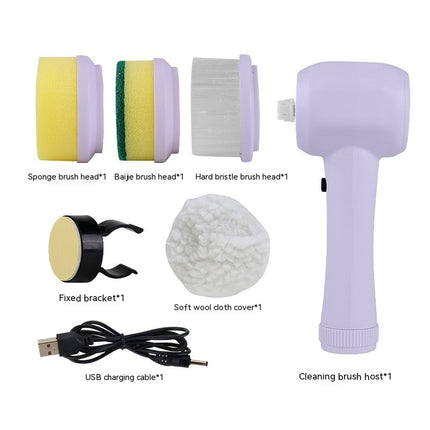 Electric Cleaning Brush – Cordless Rechargeable Spin Scrubber