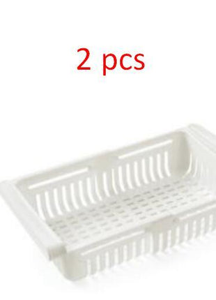 Refrigerator Storage Basket Stretchable Multifunction Kitchen Refrigerator Storage Box