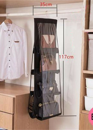 Creative Hanging Storage Pouch - Multi-Pocket Dustproof Storage Bag