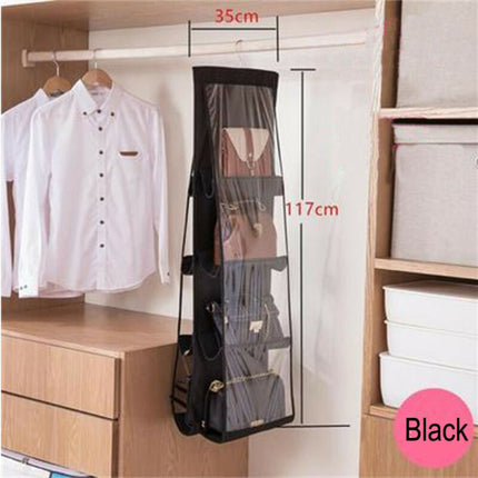 Hanging Handbag Organizer – Dustproof Closet Storage Rack
