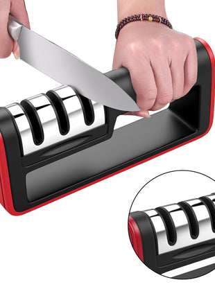 Professional Knife Sharpener Diamond Quick Professional 3 Stages Sharpener Knife Sharpening Tools Sharpening Stone
