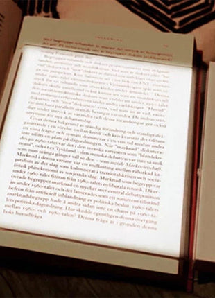 Dimmable LED Panel Book Reading Lamp Eye Protection Learning Book Lamp Acrylic Resin For Night Reading