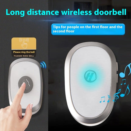 Wireless Waterproof Doorbell with Long-Range Remote Control