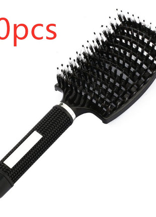 Hairbrush Anti Klit Brushy Haarborstel Women Detangler Hair Brush Bristle Nylon Scalp Massage  Teaser Hair Brush Comb