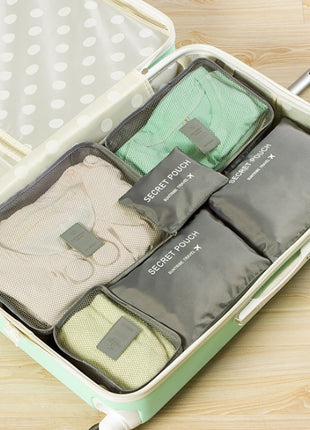 Durable Waterproof Nylon Packing Cube Travel Organizer Bag