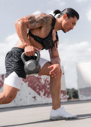 Men Workout Training Gym Fitness Shorts