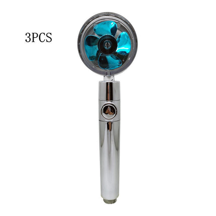 High Pressure Handheld Shower Head with Stop Button
