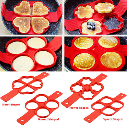 Silicone Non-Stick Egg and Pancake Cooking Ring Mold