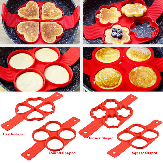 Silicone Non-Stick Egg and Pancake Cooking Ring Mold