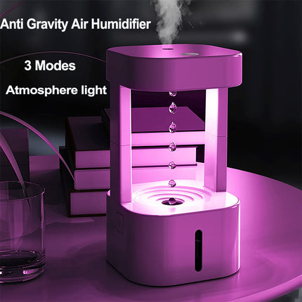 Silent 580ML Water Tank Humidifier for Bedroom