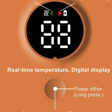 Portable USB Rechargeable Wireless Baby Bottle Warmer Sleeve