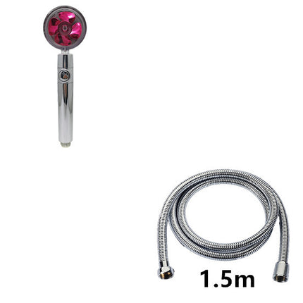 High Pressure Handheld Shower Head with Stop Button