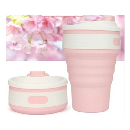 Collapsible Silicone Travel Coffee Mug BPA-Free Cup