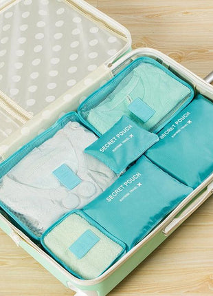 Durable Waterproof Nylon Packing Cube Travel Organizer Bag