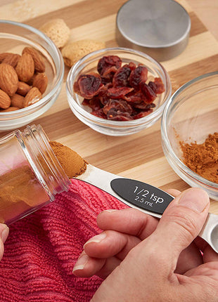 Set of 5 measuring spoons