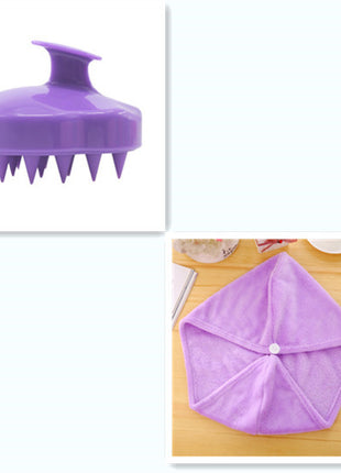 Silicone Brush To Clean The Scalp And Massage The Blood Meridians