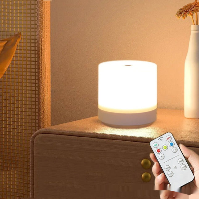 LumoGlow™ Rechargeable Touch & Remote-Control Night Lamp