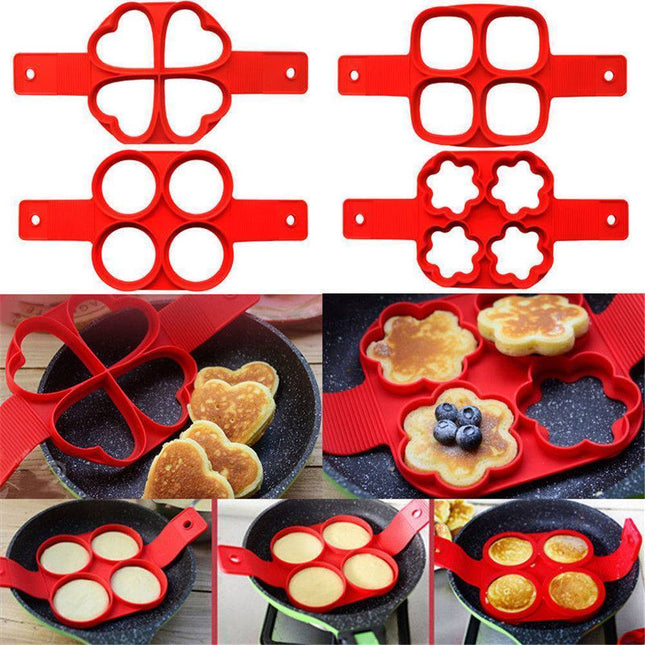 Silicone Non-Stick Egg and Pancake Cooking Ring Mold