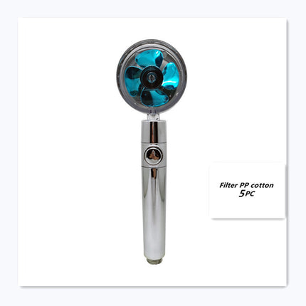 High Pressure Handheld Shower Head with Stop Button