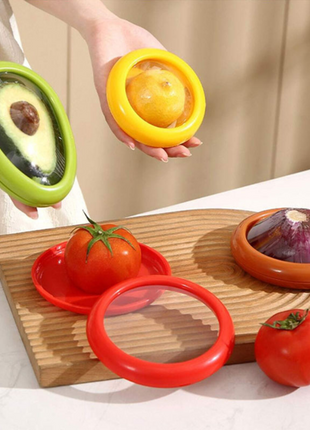 Reusable Food Savers – Colorful Silicone Covers