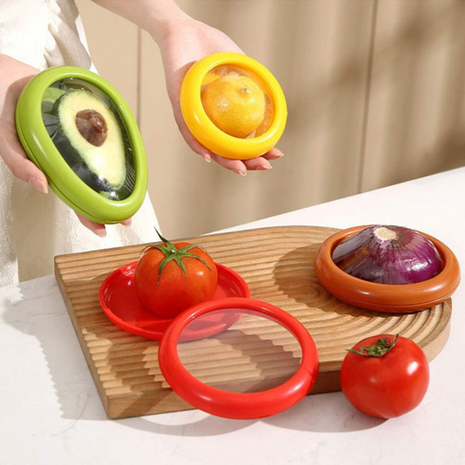 Reusable Food Savers – Colorful Silicone Covers
