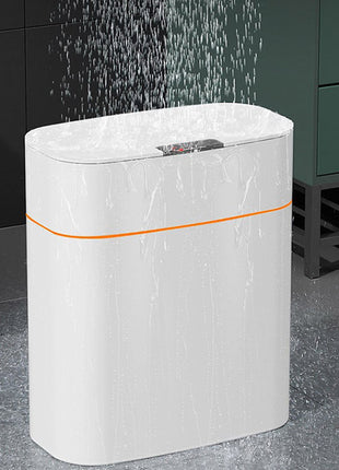 Smart Trash Can With Lid For Bedroom And Living Room Kitchen Storage Box Trash Can Induction Small Car Box Automatic Smart Dustbin Smart Trash Bin