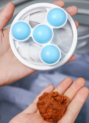Washing Machine Lint Catcher Filter Pouch Hair Removal Laundry Ball Hair Lint Catcher Catchers Float Filter Clothes Cleaning Ball Accessories