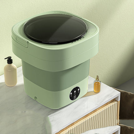 Mini Foldable Washing Machine – 6.5L Portable Washer & Spin Dryer