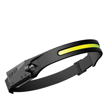 USB Rechargeable Waterproof COB LED Camping Headlamp