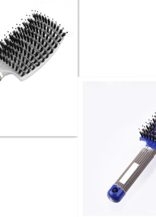 Hairbrush Anti Klit Brushy Haarborstel Women Detangler Hair Brush Bristle Nylon Scalp Massage  Teaser Hair Brush Comb