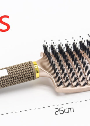 Hairbrush Anti Klit Brushy Haarborstel Women Detangler Hair Brush Bristle Nylon Scalp Massage  Teaser Hair Brush Comb
