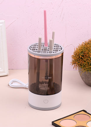 Women Eye Shadow Brush Cleaning Tool Portable Electric Makeup Brush Cleaner Machine With USB Charging Automatic Cosmetic Brush